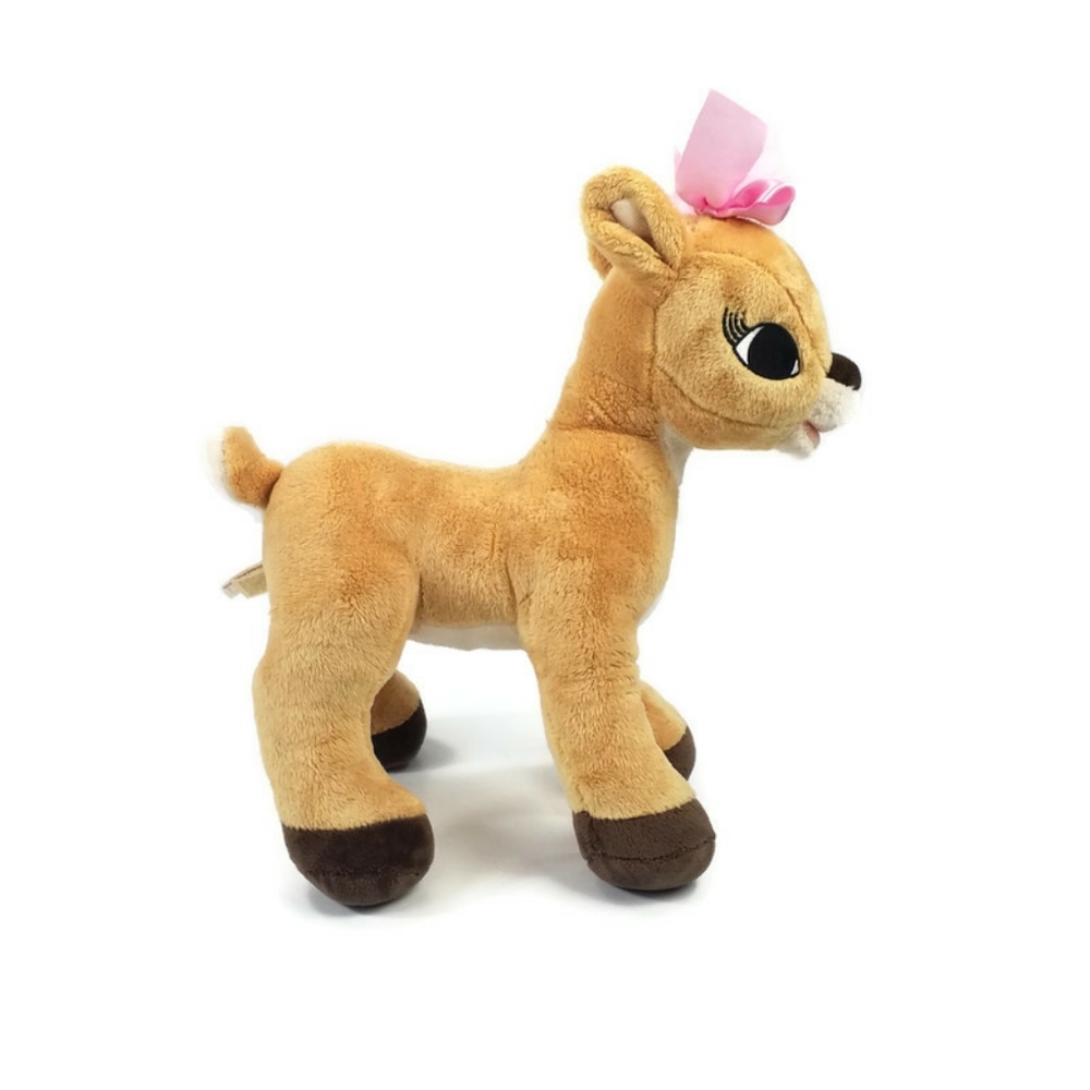 Dan Dee Collectors Choice Stuffed Clarice Plush-Rudolph The Red Nose Reindeer